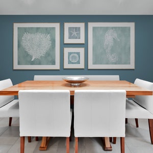 Beach House Wall Art Set of 4 Wall Art, Coastal Printable Wall Art