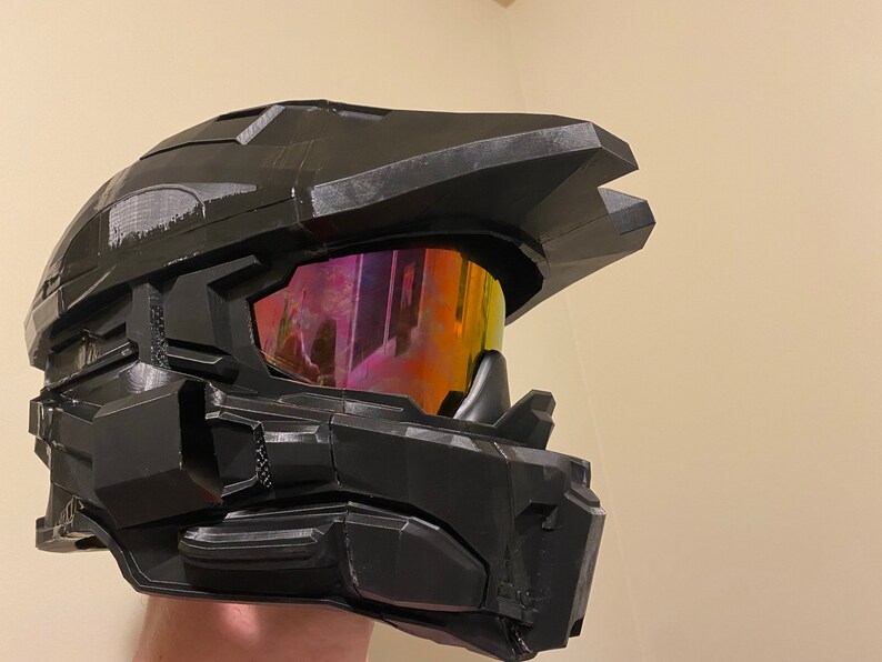 Halo Spartan Paintball Helmet Etsy