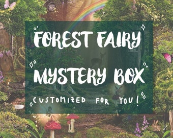 Forest fairy mystery box, forest fairy aesthetics, fairycore, fairy jewelry, mystery box