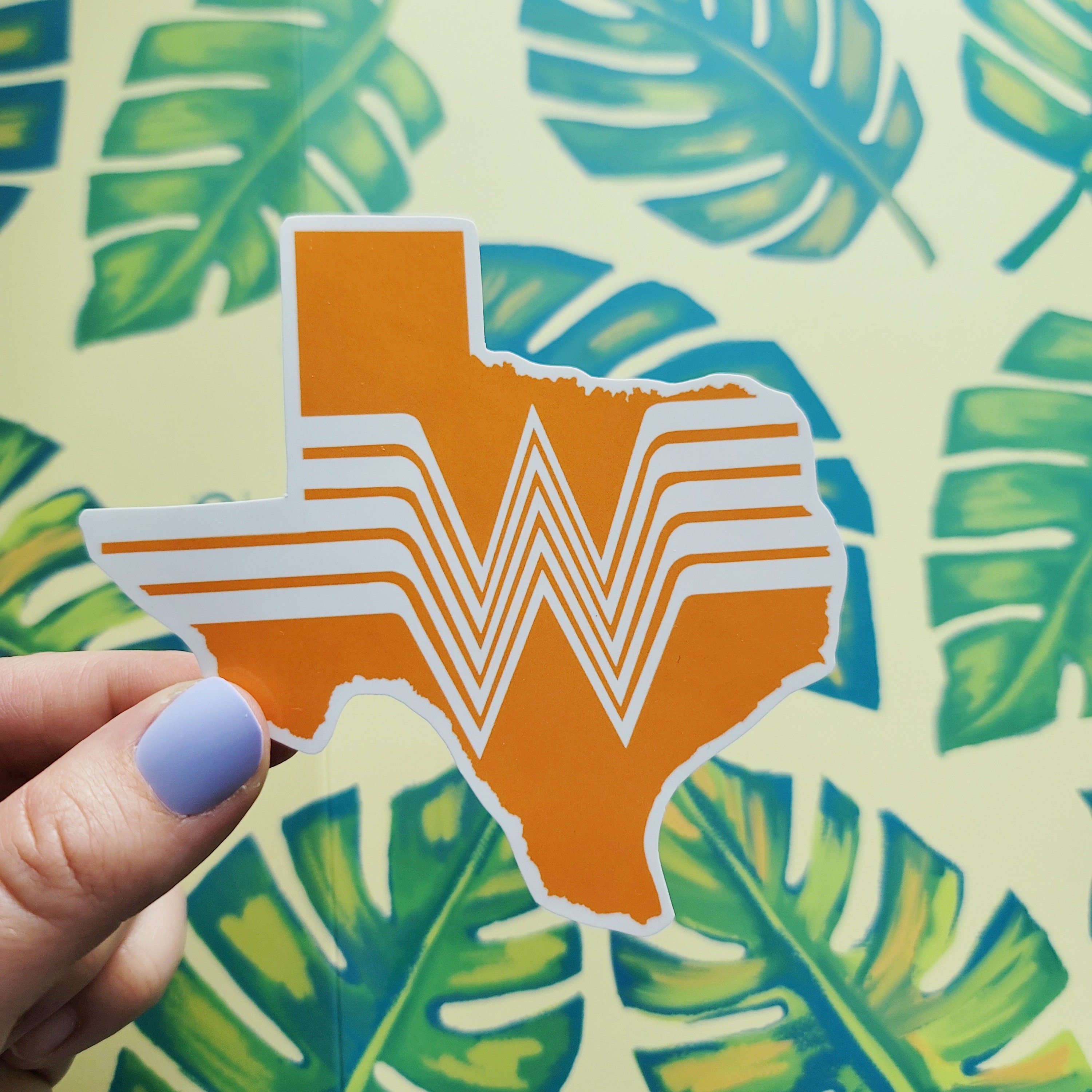Whataburger Texas Sticker
