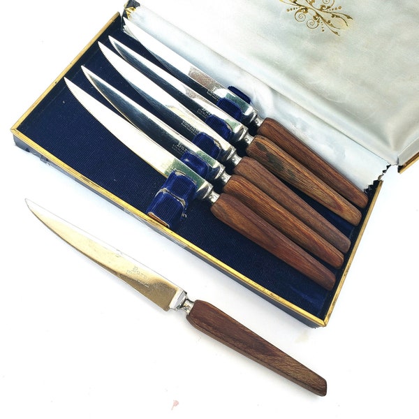 Vintage Steak Knives - Etsy