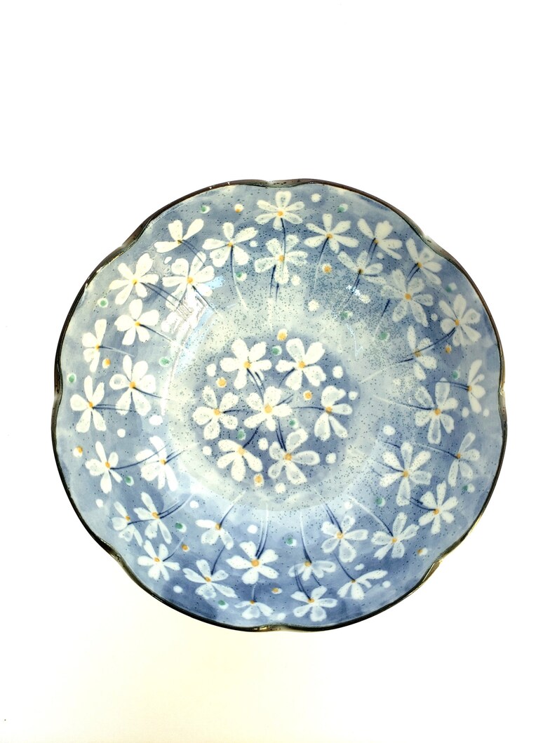 Vintage Japanese Salad Bowls ,japanese Dessert Bowl, Soup Bowl, Floral