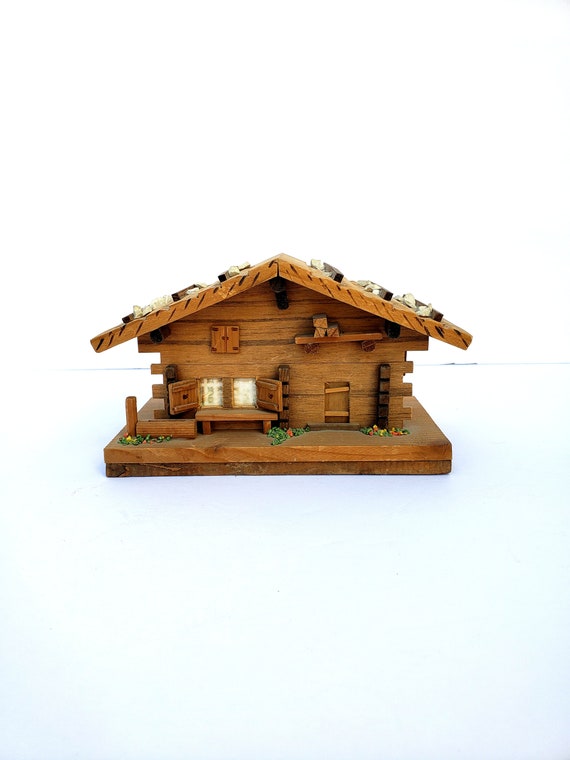 Vintage Alpine Chalet Music Box / Jewelry Box Swiss Chalet - Etsy Vintage Alpine Chalet Music Box / Jewelry Box Swiss Chalet - Etsy