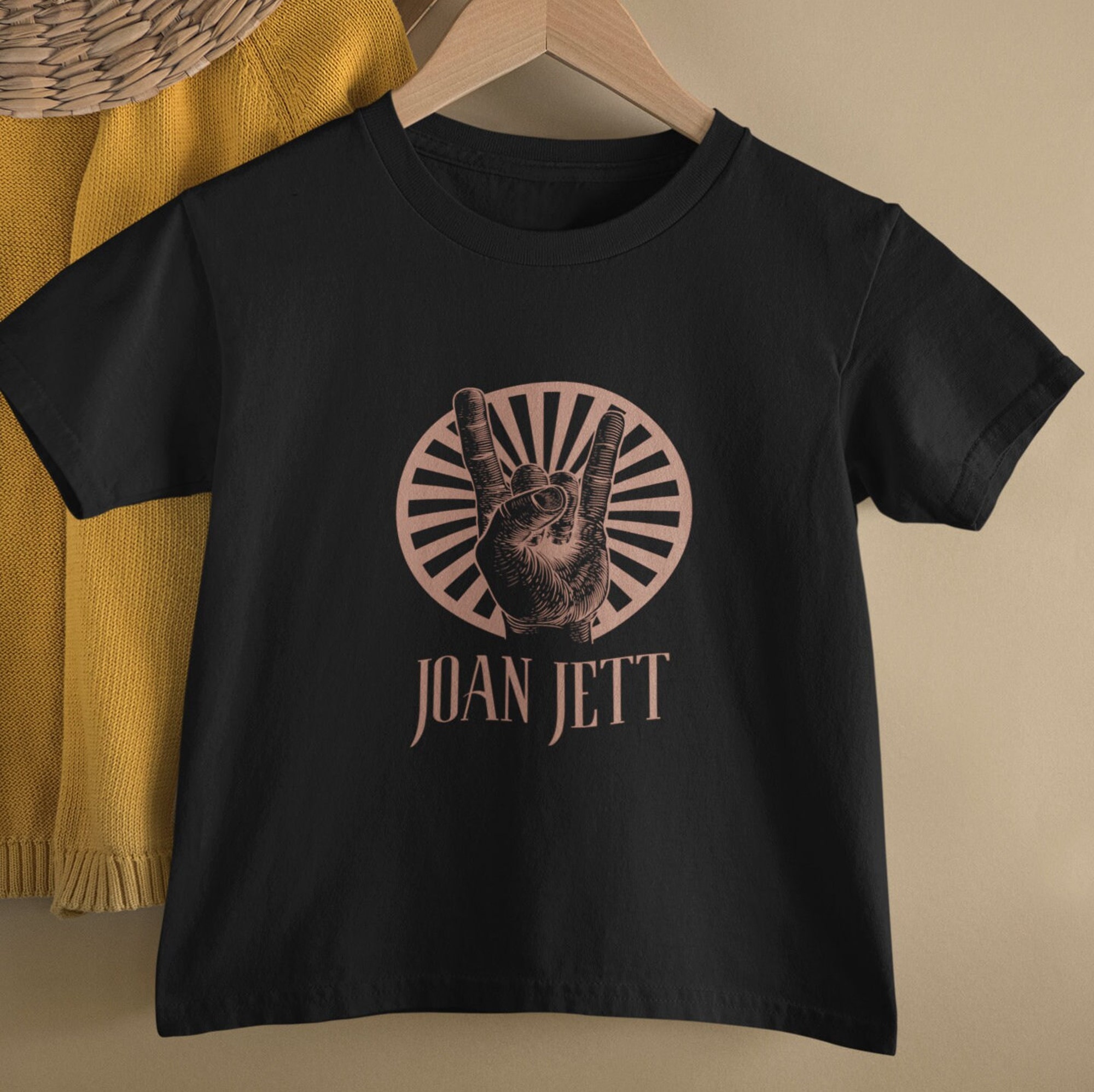 Discover Joan Jett Kurzarm T-Shirt, Back to School Kleinkind Tshirt,