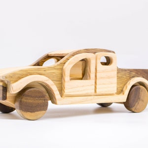 Wooden Pickup Truck Toy| Wooden Vehicles| Wooden cars| Wooden toy gift|Birthday Gifts For 1-4 Year Old