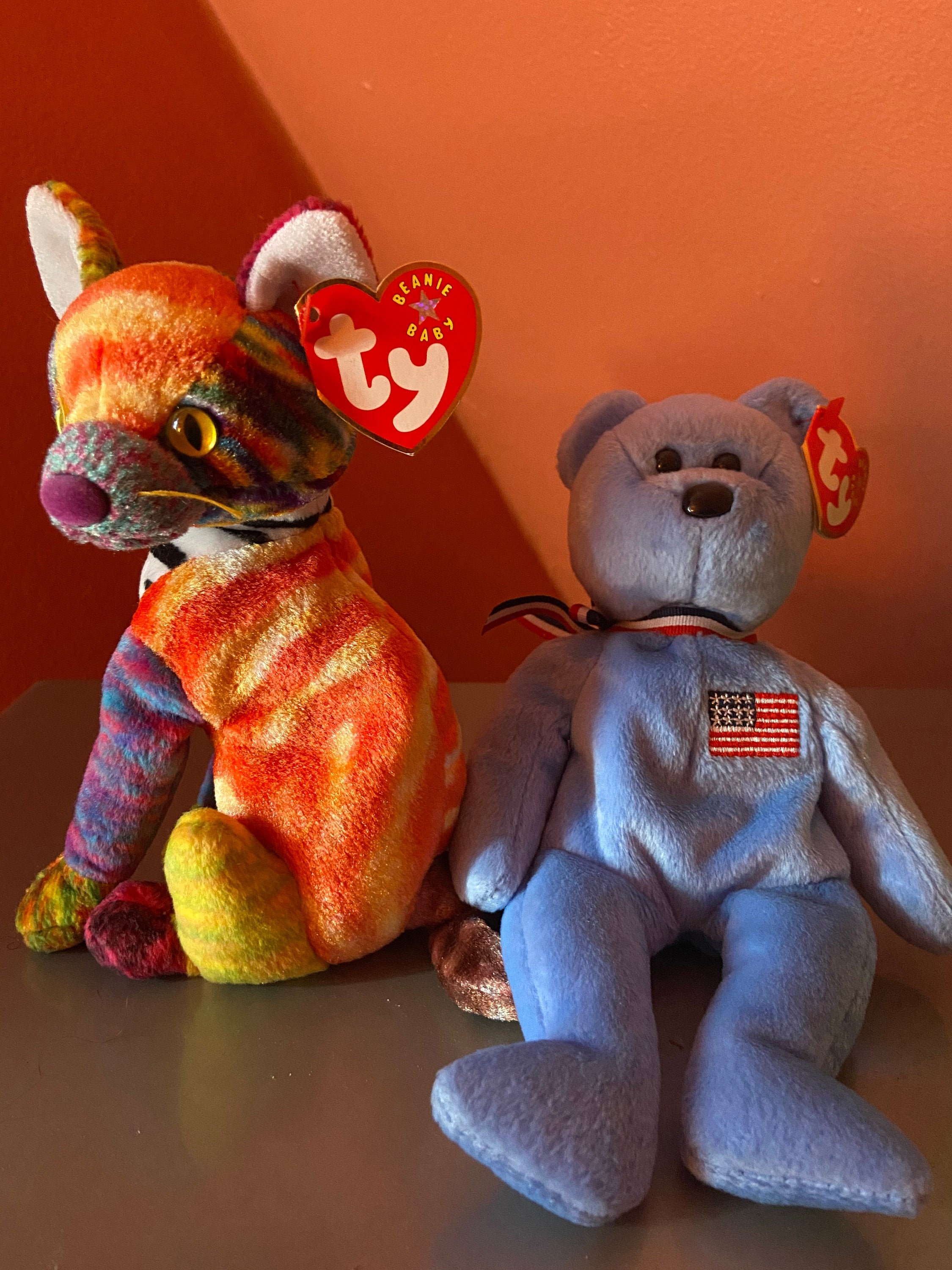 Vintage rare beanie babies Etsy