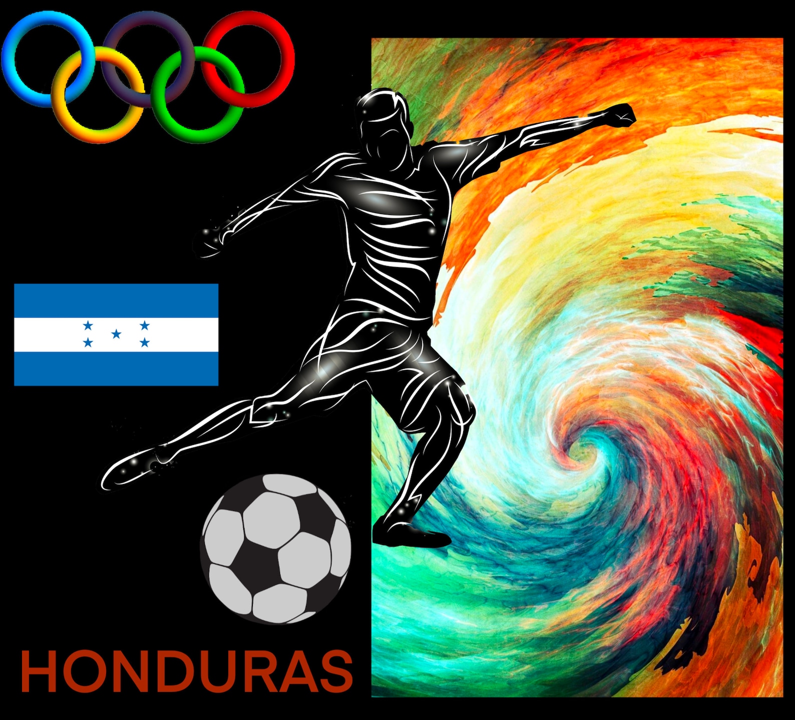 HONDURAS Olympics Soccer Team ShortSleeve Unisex TShirt Etsy