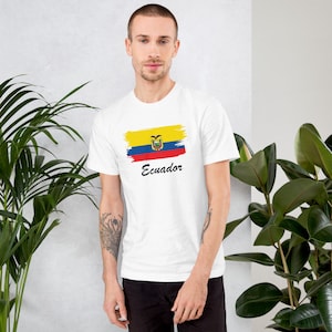 Ecuador jersey T-Shirt, Copa America jersey T-Shirt, Unisex jersey T-Shirt, Gift for Him, Unisex jersey T-Shirt, Soccer jersey T-Shirt