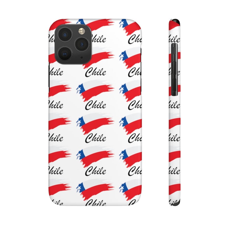 Chile Mate Slim Phone Cases, gift for him, gift for her, Beutiful Cases, Flag cases image 1