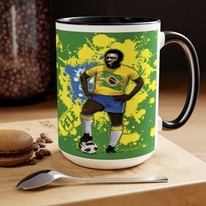 Rey Pele-Two-Tone Coffee Mugs 15oz