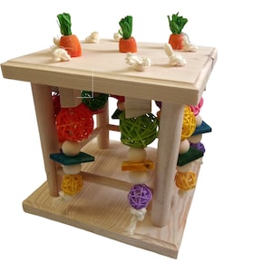 Activity Table Boredom Breaker -Rabbits, ,Guinea pigs, Degu's small animals
