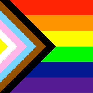 Autocollant drapeau de la fierté