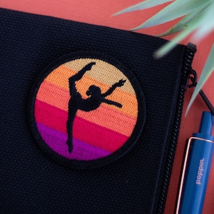 Écusson thermocollant de danse moderne ou gymnastique