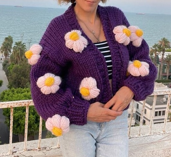 Handmade cardigan best sale