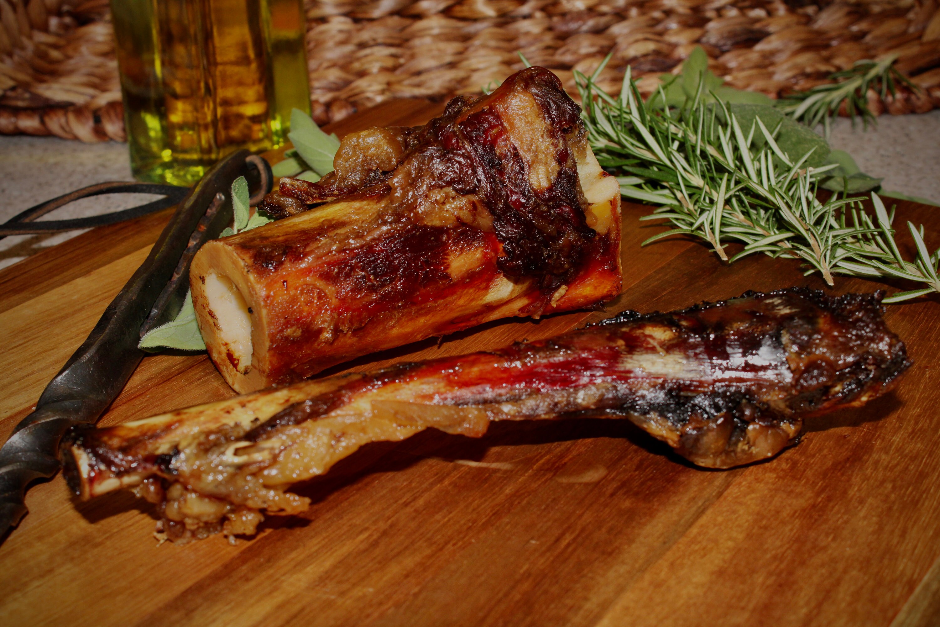 Natural lightly smoked beef dog bones Etsy