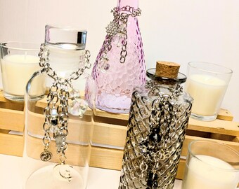 Moon Water Bottle, Witchy decor, Spiritual decor