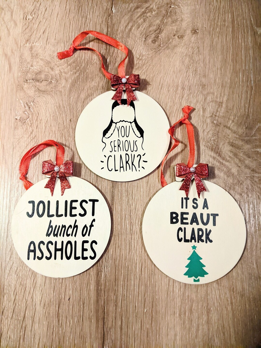 National Lampoons Christmas Ornaments/ Christmas Movie/ornament Set ...