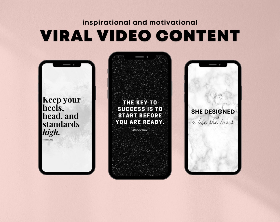 Instagram Video Reel Templates Motivational Quote Reels for Canva Tweet