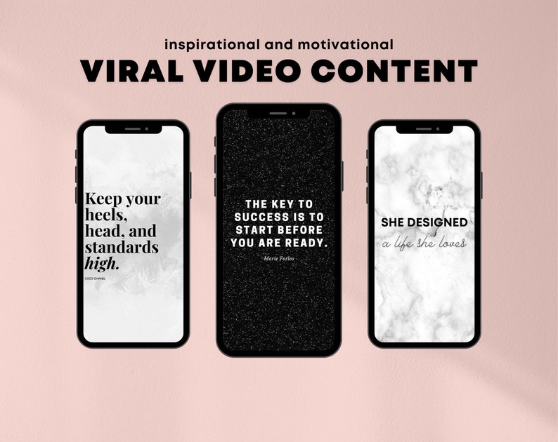 Instagram Video Reel Templates Motivational Quote Reels for Canva Tweet