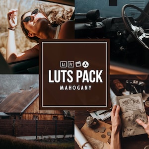 Mahogany LUT Pack - 4 Handmade LUTs