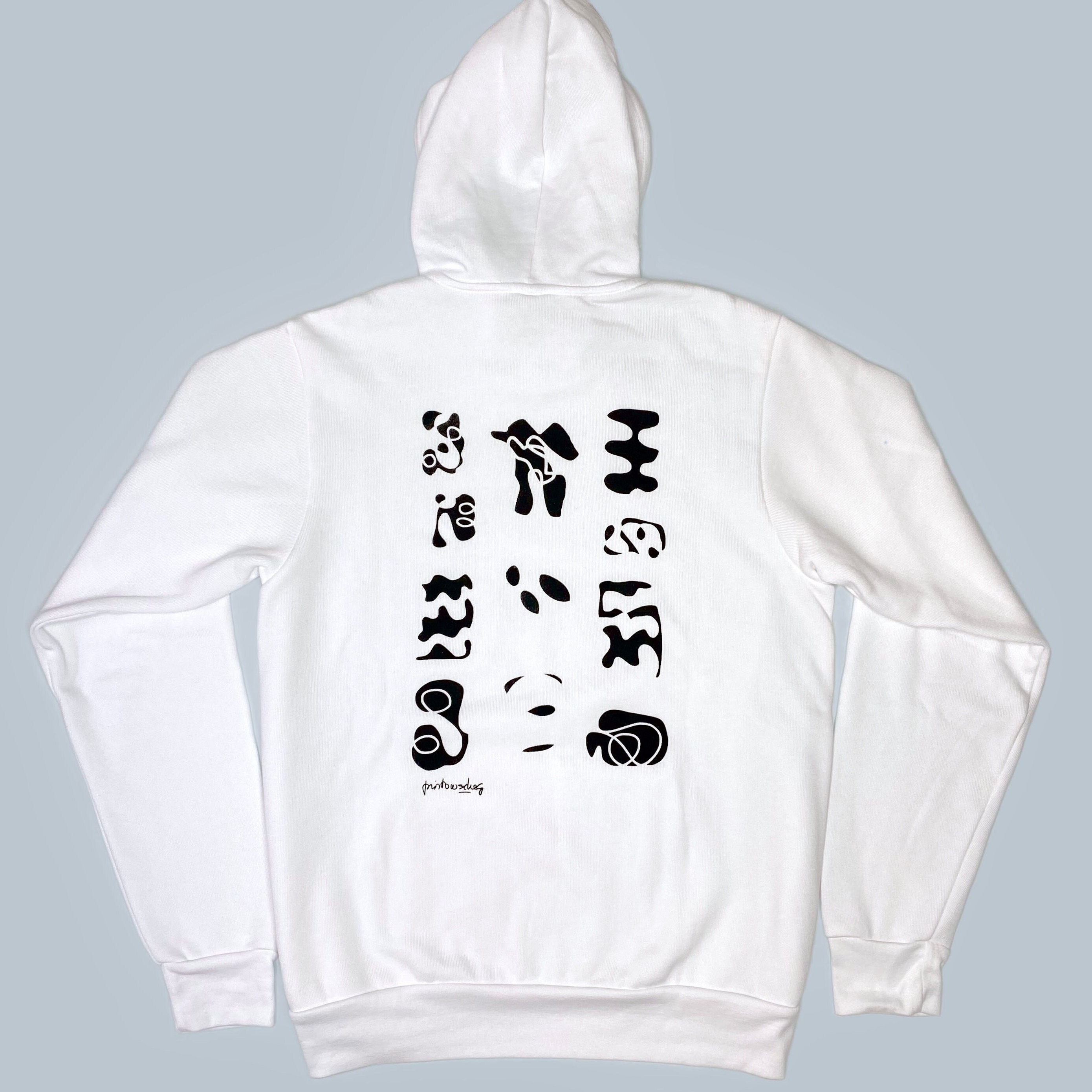 Fashion Hip Pop Street Wear Warm Comfortable Fleece Hoodie Slim