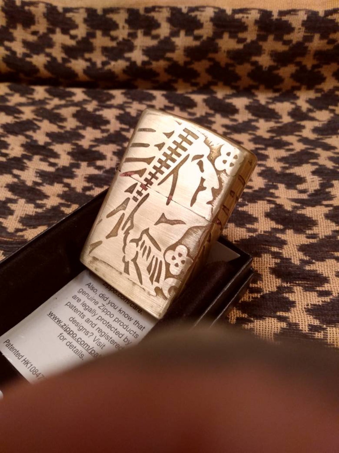 CUSTOM Indian Motorcycles Zippo lighter solid brass double Etsy