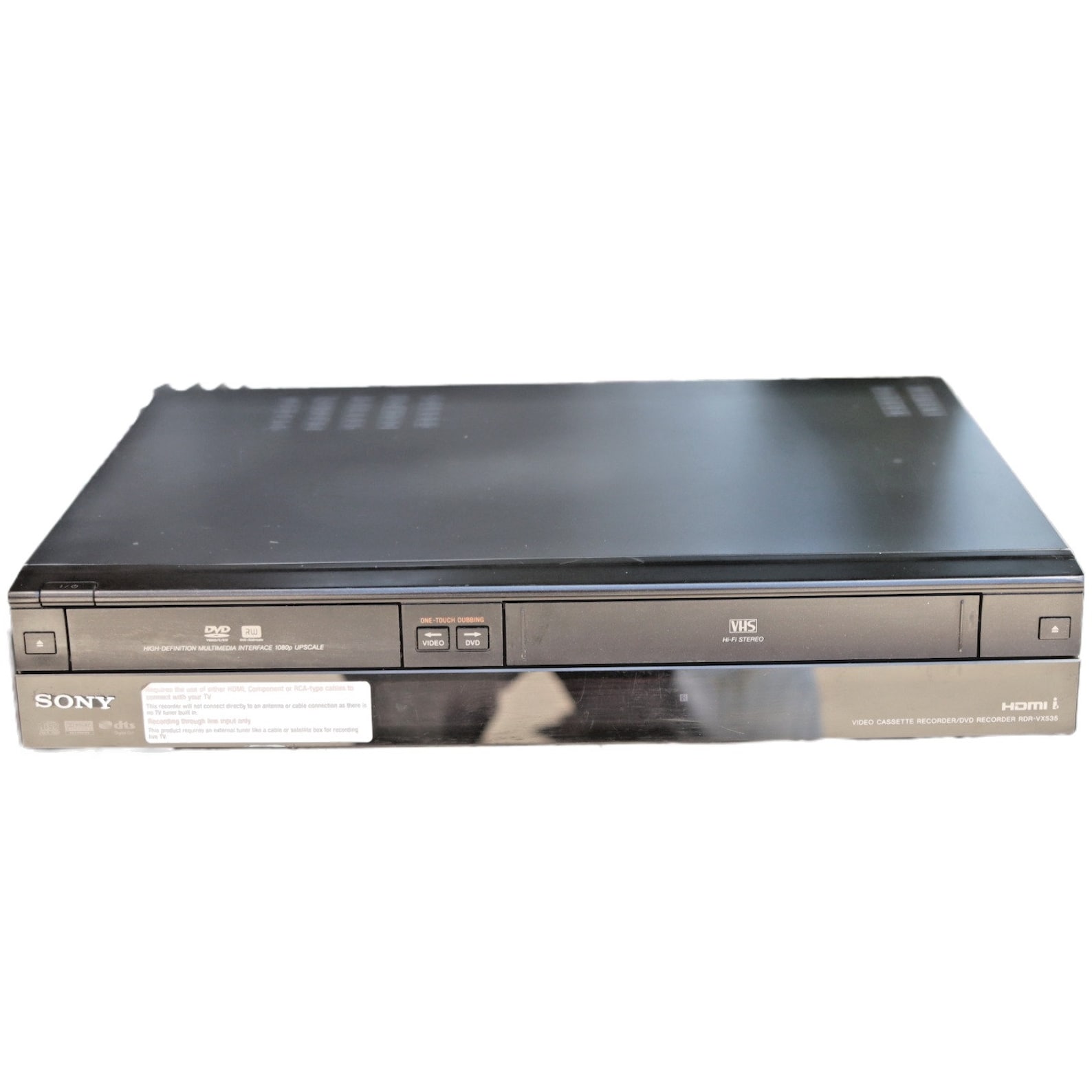 SONY RDRVX535 Dvd Player/Recorder / Vcr Combo w/HDMI Output Etsy