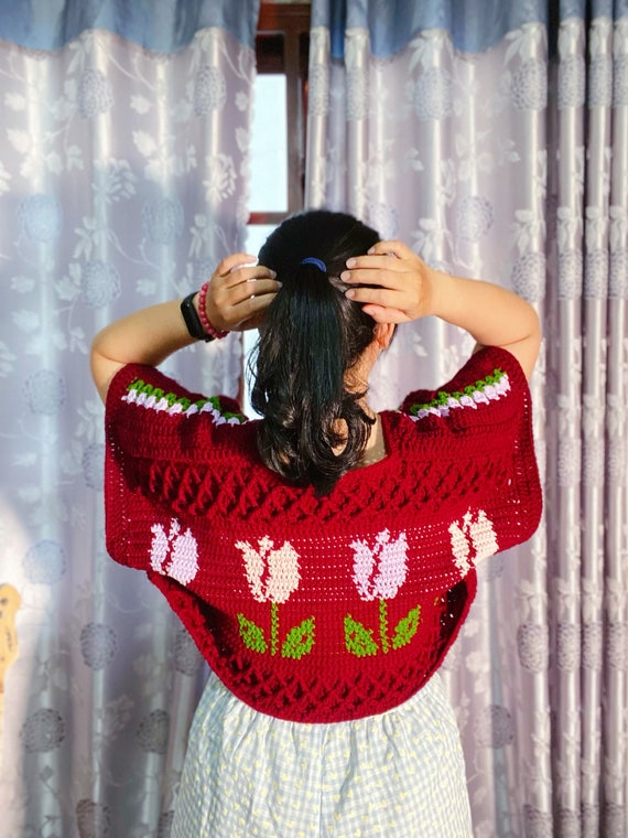 Crochet Top Pattern: Tulip Top, Crochet Crop Top Pattern, Crochet