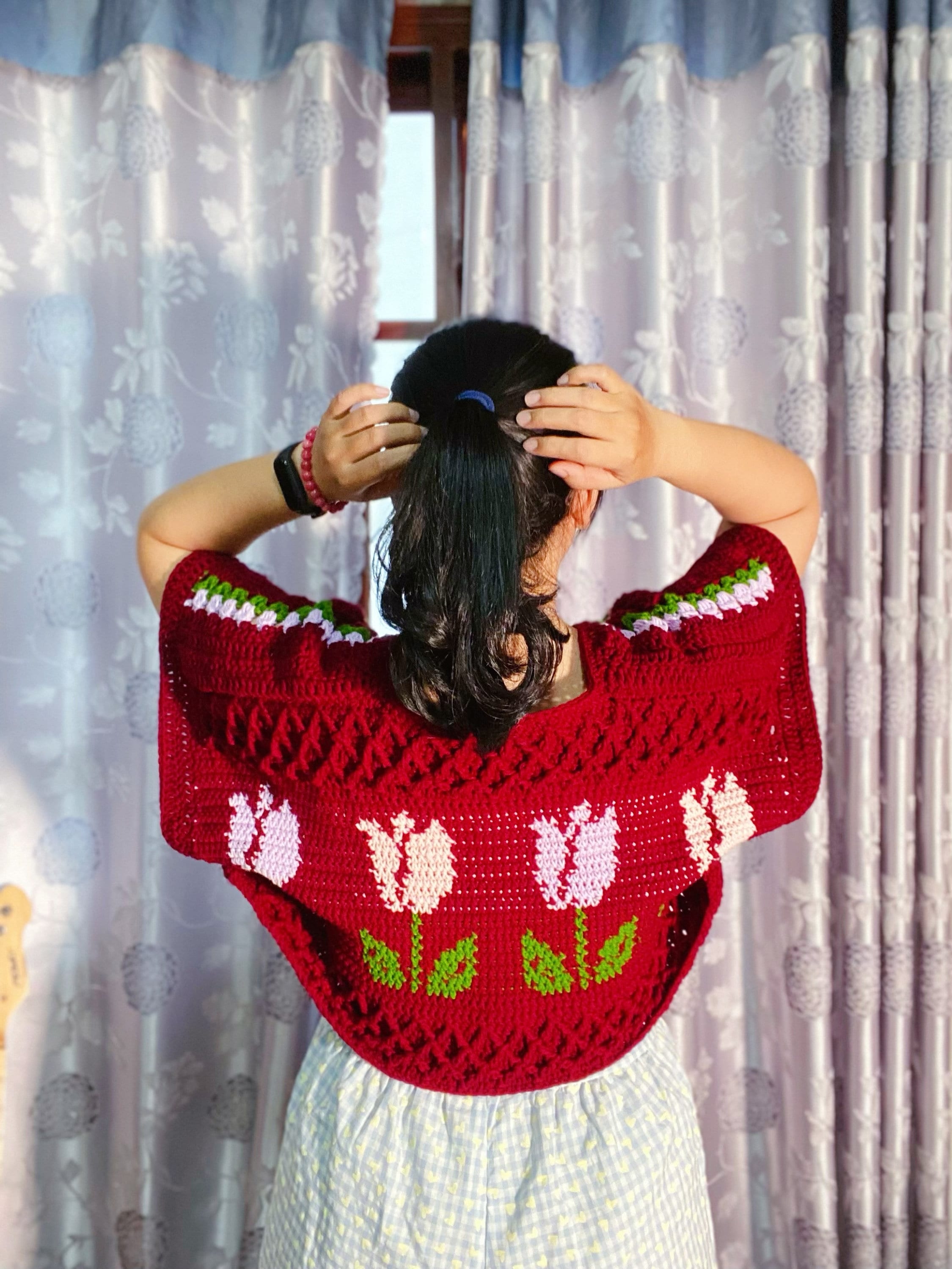 Crochet Top Pattern: Tulip Top, Crochet Crop Top Pattern, Crochet