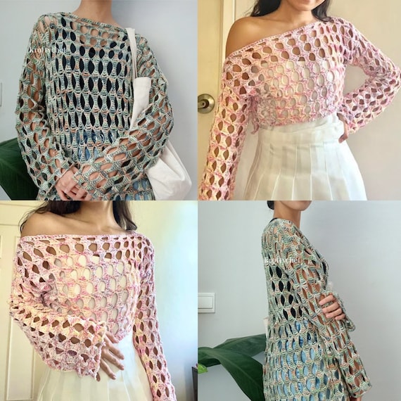 Lazy Wave Crochet Sweater Pattern: Fall Crochet Pattern