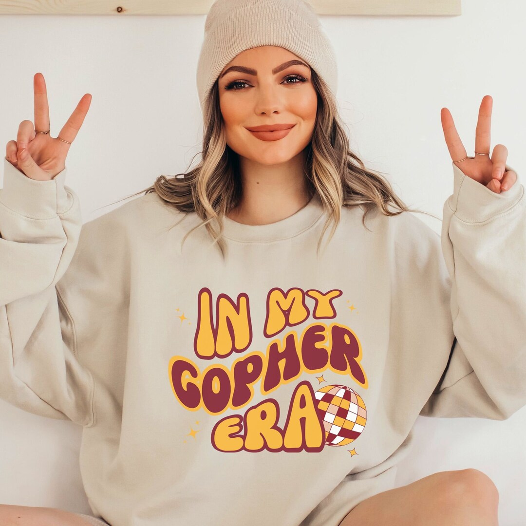 In My Gopher Era Sweatshirt Gopher Sweatshirt Minnesota Gopher Football