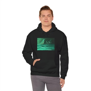 Mountain Landscape Unisex Hoodie, Nature Lover Gift, John Muir Quote, Outdoor Adventure Sweatshirt, Hiking Hoodie, Wilderness Apparel