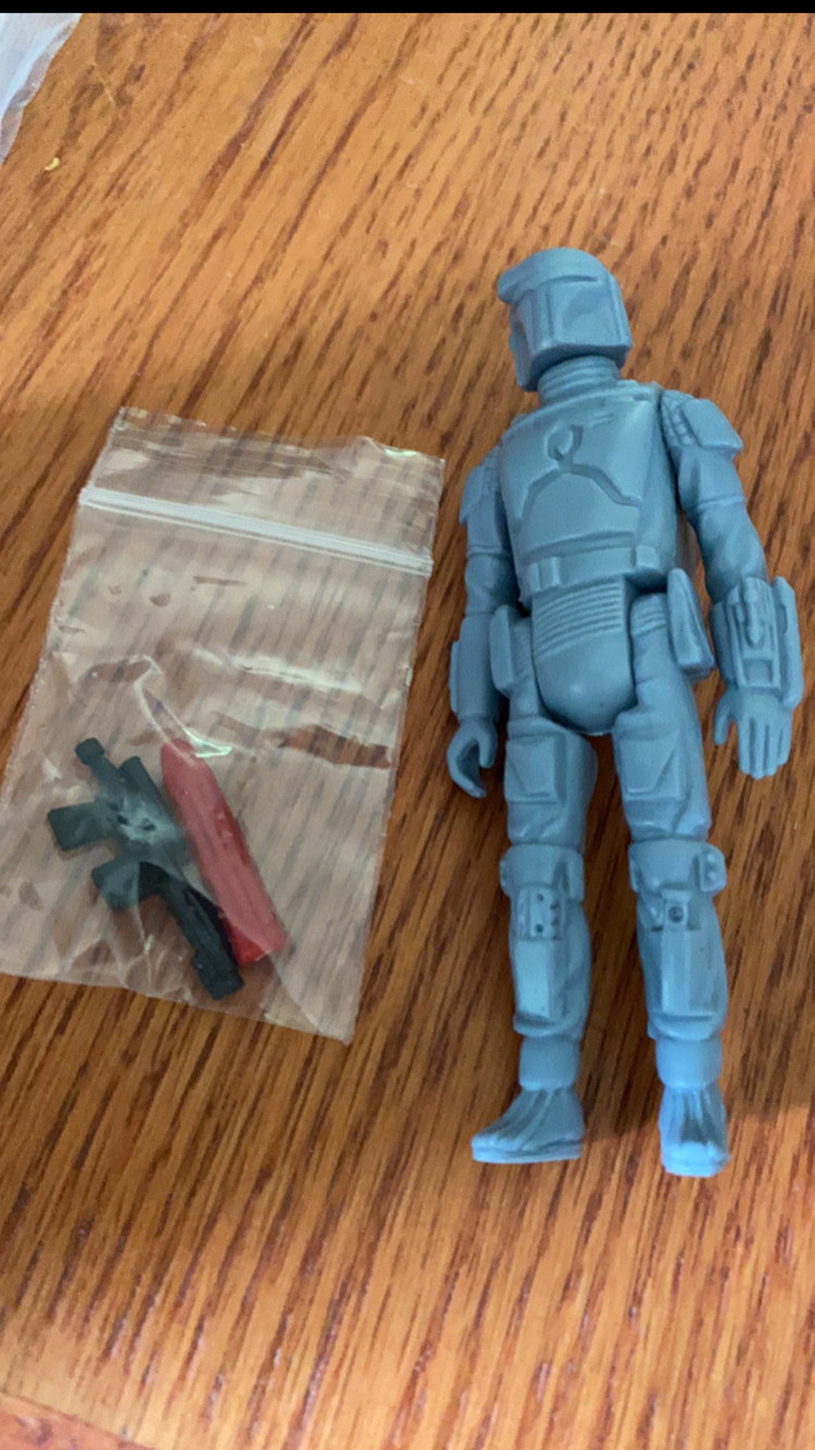 Blue Rocket Firing Boba Fett 1979 cpa Hong Kong | Etsy