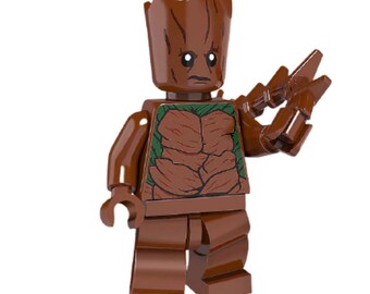 Groot Figure Lego Fit Guardians Of The Galaxy Avengers End Game Marvel UK Seller