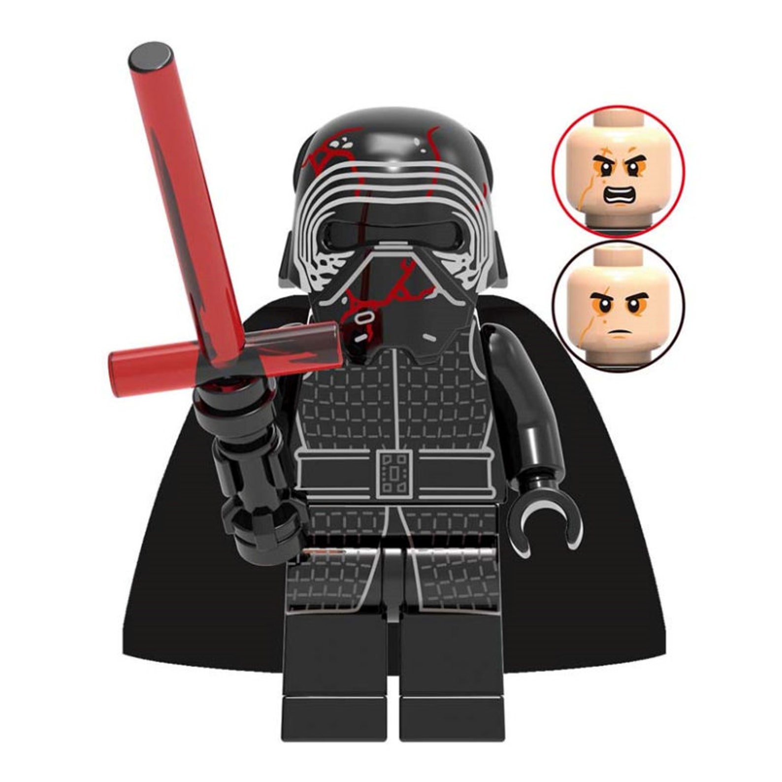 Kylo Ren Episode VII Custom Star Wars Minifigure Etsy