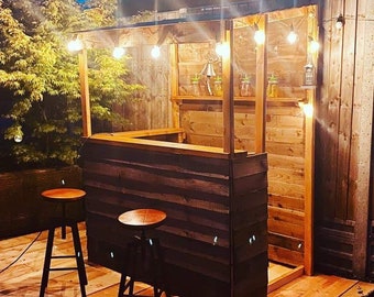 garden Bar wooden bar