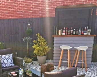 Garden Bar /patio Rascal Bar Best Seller UK - Etsy UK