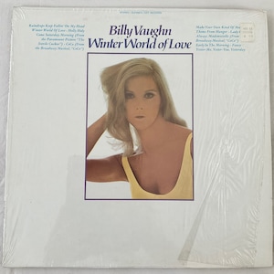 Billy Vaughn: Winter World of Love Vintage Vinyl Record