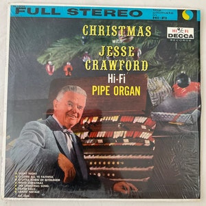 Jesse Crawford: Weihnachten Vintage Schallplatte
