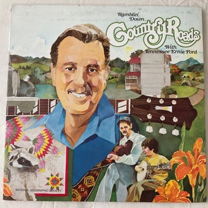 Ramblin’ Down: Country Roads Vintage Vinyl Record