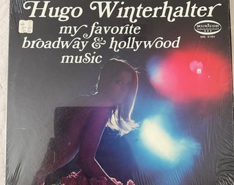 Hugo Winterhalter: My Favorite Broadway & Hollywood Music Vintage Vinyl Record