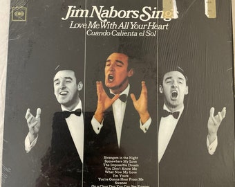 Jim Nabor’s Sings Love Me With All Your Heart Vintage Vinyl Record