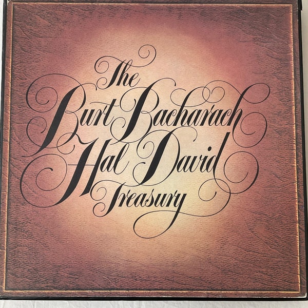 The Burt Bacharach Hal David Treasury (4) Record Collection Vintage Vinyl Record