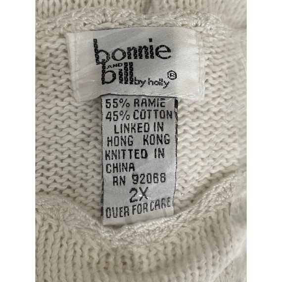 Bonnie and Bill Vintage Cream Scallop Edge Lace, … - image 10
