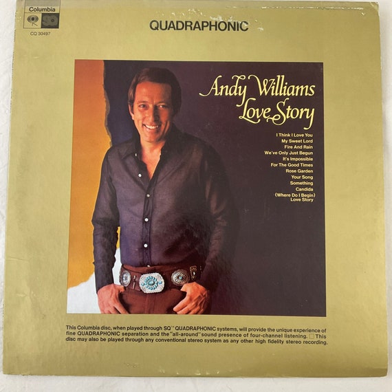 レコード Andy Williams Gold disc GOLD DISC ANDY WILLIAMS 