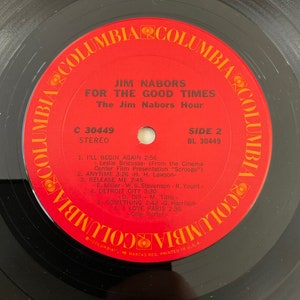 Jim Nabors: For The Good Times Vintage Vinyl Record image 7