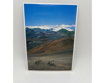 Mt Haleakala Postcard 1995, Unposted