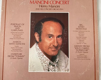 Henry Mancini: Mancini Concert Vintage Vinyl Record