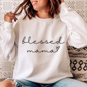 Gesegnete Mama SVG, Mama Shirt, Thanksgivng SVG, Dankbar Mama SVG, gesegnete Mama Png