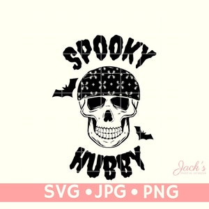 Spooky Mann SVG, Spooky Mann SVG, Spooky Sublimation, Cricut geschnitten Datei, Halloween Shirt svg